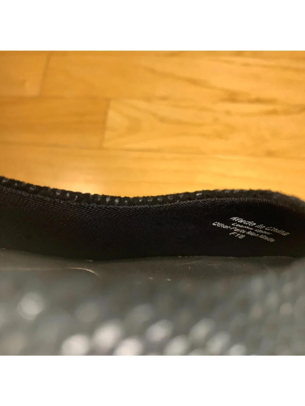 Trotters Lauren (Black 3D Patent Suede Leather) Slip-on Wedge Shoes - Size 11 SS - Picture 8 of 9